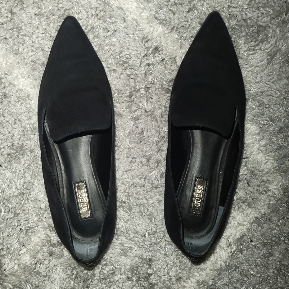 Guess Shoes/Black Suede